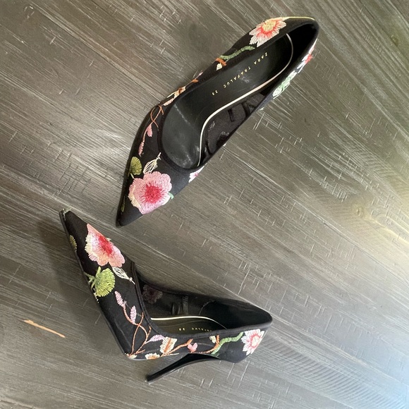 Zara floral heels - Picture 2 of 6